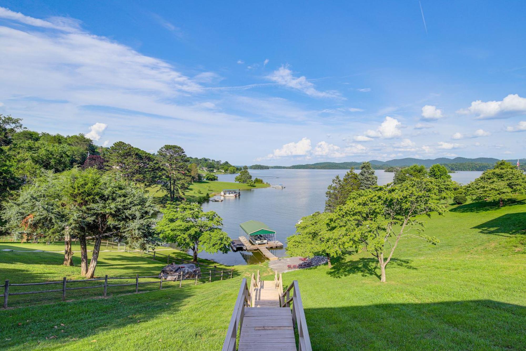 Rutledge Hilltop Home On Cherokee Lake With Decks! المظهر الخارجي الصورة